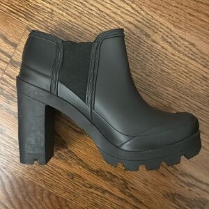 Hunter Heeled Boots | chunky heel EU38 and US7